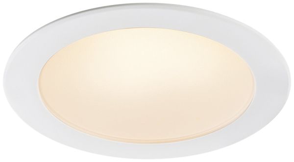 EB-LED-Deckenleuchte SLV AKALO 83 DL 9W 880lm 3000…5700K 90° EB-Ø92mm weiss