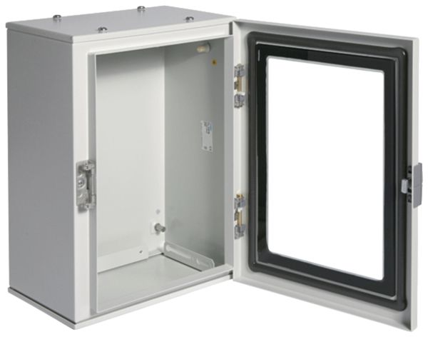 Coffret mural Hager Orion.Plus a.porte 20 mod.2 rangs 10UM 300×400×200mm gr