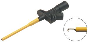 Sicherheits-Klemmprüfspitze KLEPS 2900, 4mm System, schwarz