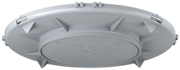 Frontteil HaloX 180 für Ortbeton Deckenausschnitt Ø125mm