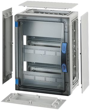 AP-Kleinverteiler Hensel 2-reihig, 276×366×186mm