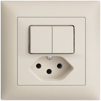 UP-Kombination 1/3+3/1P+T13 EDIZIOdue crema