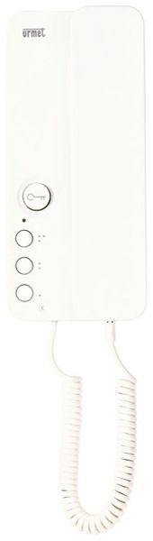 Station intérieure audio AP Urmet Mìro, 2VOICE, écouteur, 3×bouton, 90×200×52mm