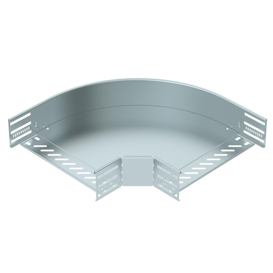 Coude BET RB 90° 85×300mm acier zingué en continu