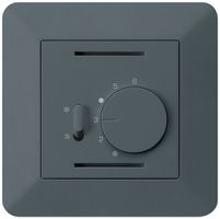 Termostato INC Hager kallysto.trend, con interr.di riscald./raffred., antracite