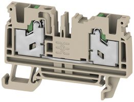 Durchgangs-Reihenklemme 0.75…4mm² 32A 1000V TH35/G32 beige