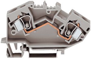 Borne de passage WAGO TopJob 10mm² gris