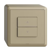 Station secondaire AP 1K/2T pour interrupteur stores Edue Wiser sand