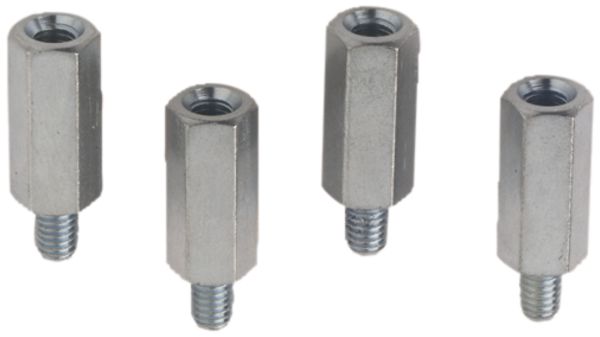 Distanzbolzen Elcase NSYEX206, M6, Schaft hexagonal 20mm