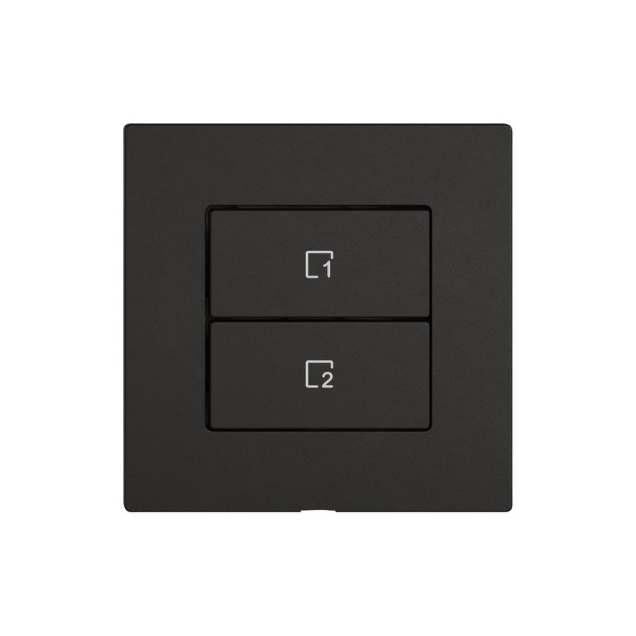 Kit de montage EDIZIO.liv Wiser SNAPFIX® p.pouss.scène 2 scènes vert.2T no