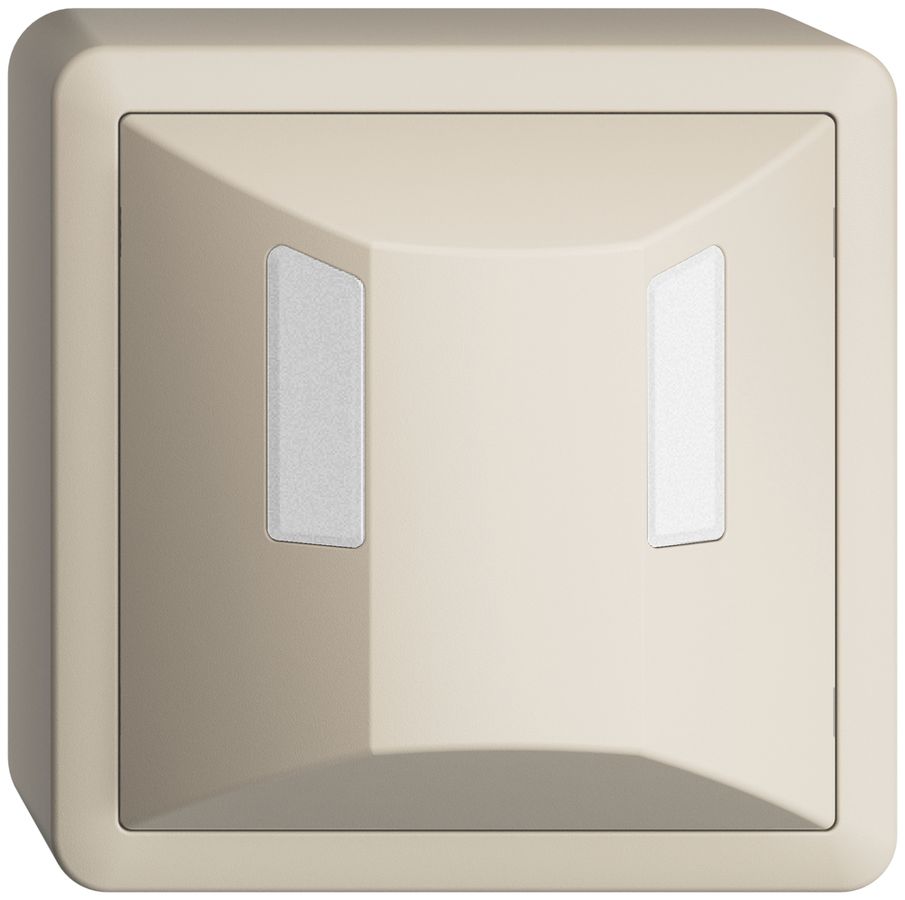 AP-Bewegungsmelder 180° dimmbar PIRI EDIZIOdue crema