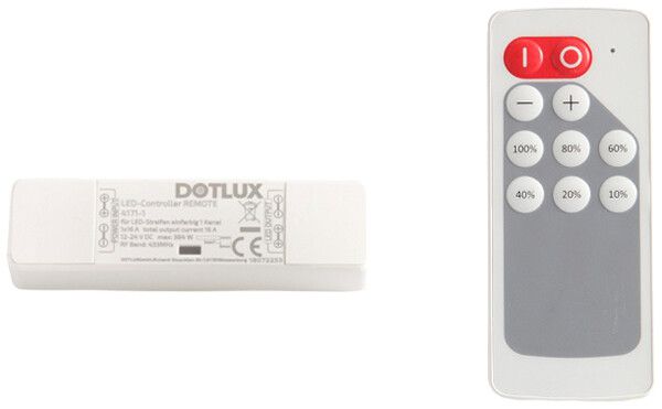 Telecomando DOTLUX REMOTE, per bande LED 384W, monocromatiche 1 canale 1×16A