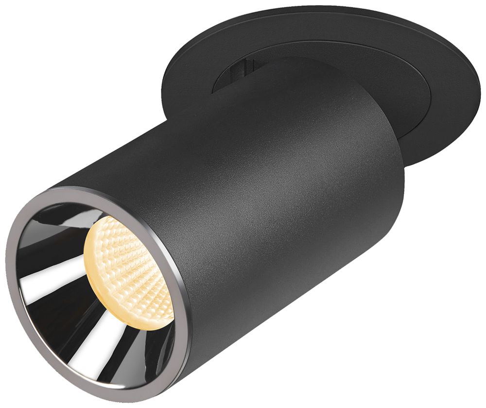 EB-LED-Spot SLV NUMINOS PROJECTOR M 17.5W 1550lm 930 20° Ø80×130mm sz/Cr