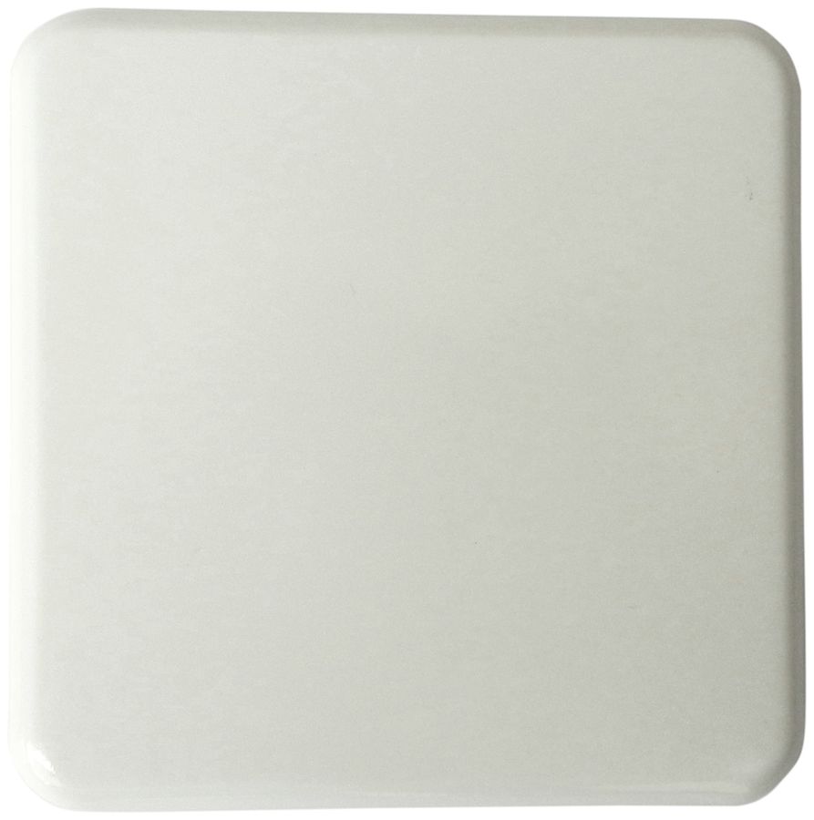 Abdeckplatte II ohne Bohrung weiss