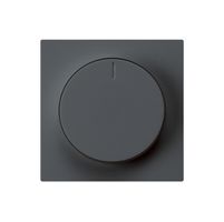 Frontset kallysto 60×60mm für Drehlichtregler anthrazit