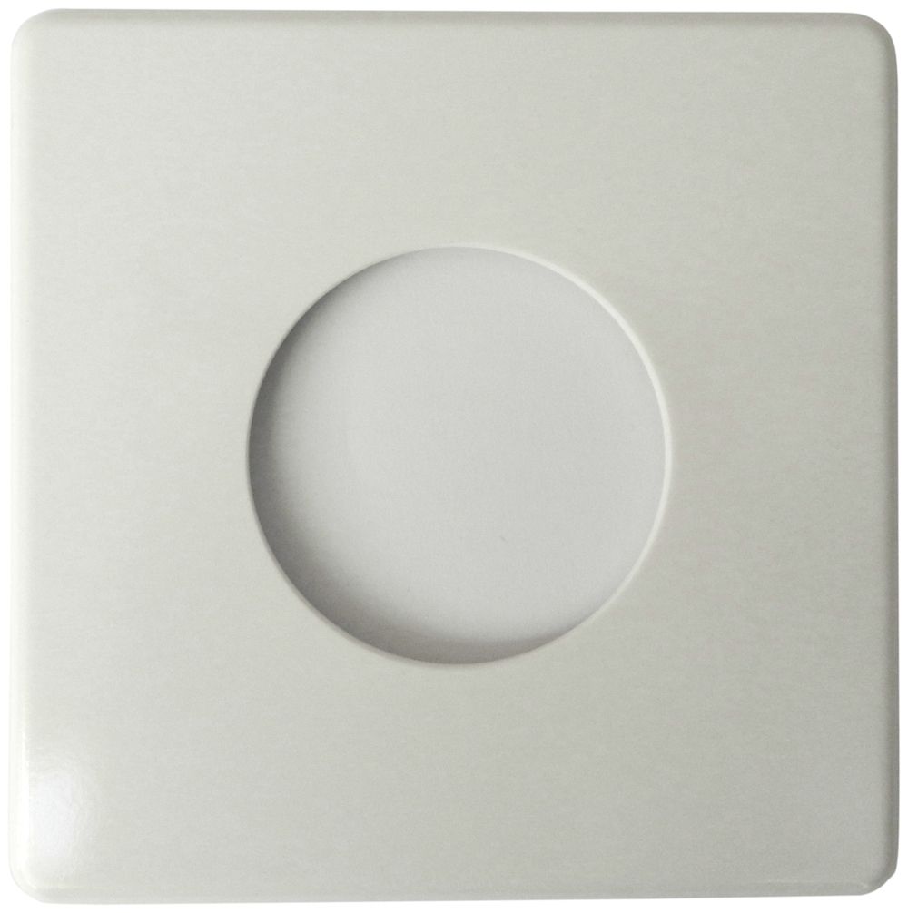 Abdeckplatte III 58mm weiss