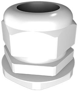 Kabelverschraubung Rittal SZ 2411.651 M40 10mm Ø19…28mm PA IP68 grau 5Stk