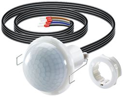 Détecteur de présence INC ESYLUX PD-C 360i/12 mini, opale mat