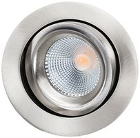 LED-Downlight SG Junistar Lux IsoSafe 8W 620lm 940 IP20/IP44 42° DIM Ø94mm Si