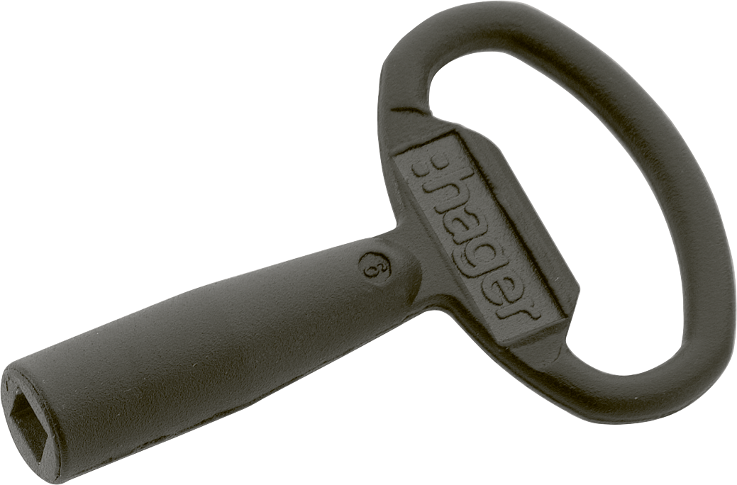 Clé détachable 4-pans clé 6