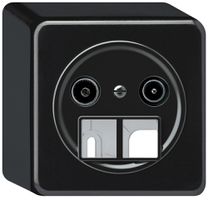 Presa multimedia AP TV-R origin presa d’arrivo 4dB nero