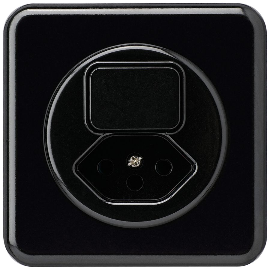 UP-Kombination I basico LR+Typ 13 Phasenabschnitt 20…400W/VA schwarz