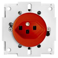 Prise INC FH T23 16A orange, avec bornes enf.