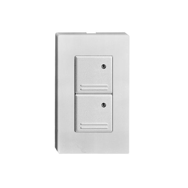 EB-Universaltaster FH weiss 24VDC mit LED 2 Taste