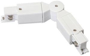 Verbinder DOTLUX dreiphasig, Gelenk max. 235° weiss