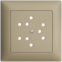 Frontset EDIZIOdue sand 88×88mm 3×T12