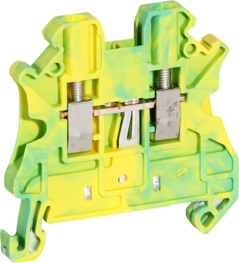 Morsetto 0.14…4mm² verde/giallo AWG26…12