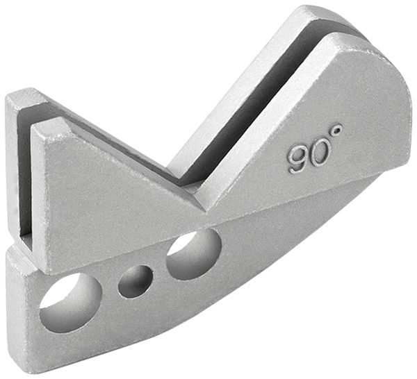 Insert pour profilé 90° CIMCO max. 25×45mm pour cisaille à tubes