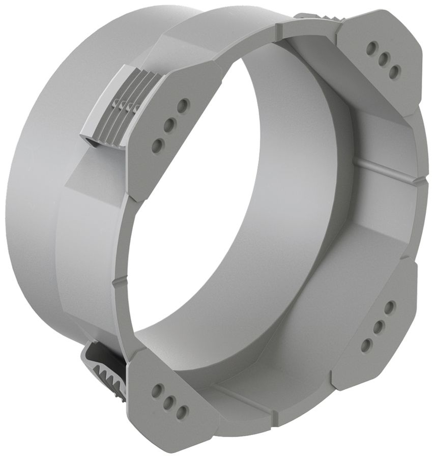 Manschette HSB D83 Basic 1×1 Ø83×40mm GDP 850°C  grau