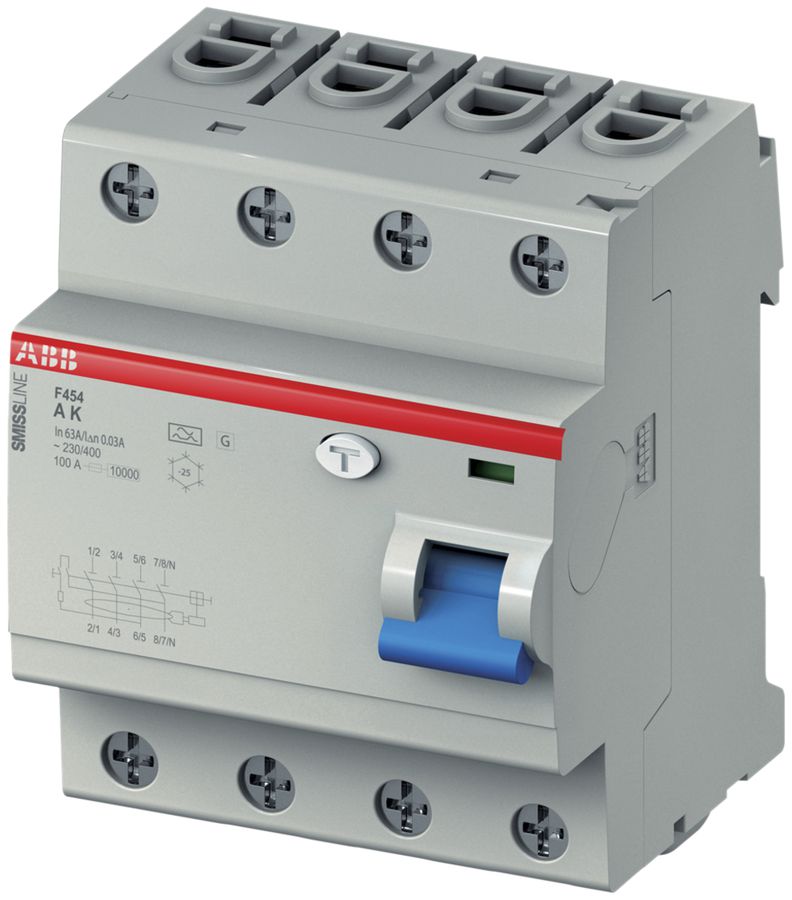 Interruttore differenziale SMISSLINE CLASSIC 40/30 3P+N 40A/30mA legg.ritardato