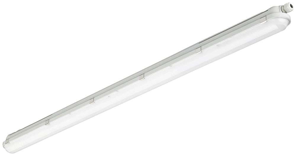 Lampada p.loc.bagnati LED CoreLine WT120C G2 46W 6500lm 840 IP65 REG 1515mm gr