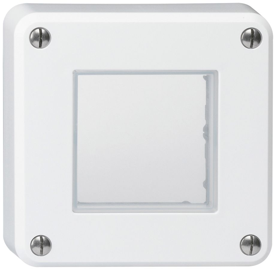 Parte superiore robusto bianco con membr.p.interruttore tappar.