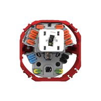 Kombination Feller SNAPFIX® S6K+T13 Seitenbeleuchtung gb