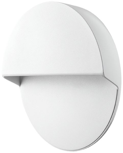 Applique LED SG Arlon Round 10W 1120lm 830 IP65 VAR Ø270×47mm blanc