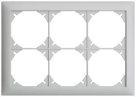En-tête ENC EDIZIOdue SNAPFIX® 2×3 horizontal 208×148mm gris clair