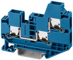 Durchgangsklemme PX XTV 6-TWIN BU 1000V 41A 0.5…10mm² blau