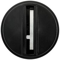 Rosace de plafond AP SG ShopLine adaptateur d.raccordement d.luminaire 3 ph noir