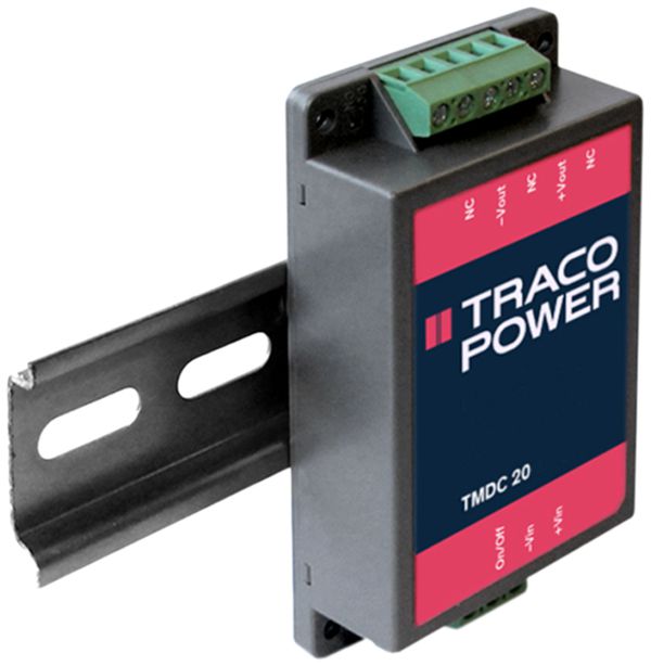 Convertitore DC/DC Traco TMDC 20-4812, 20W 1.67A 12VDC 96×54×23.3mm
