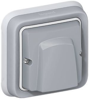 Sortie de câble ENC PLEXO 16A 250V gris avec bornier