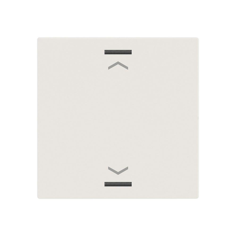 Bascule MDT BE-TAL60W111.A1 1t/2a p.touches tactiles blanc mat "jalousie"