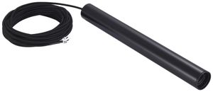 Luminaire suspendu SLV FITU PD 60W Ø44×400mm (câble 5m) noir