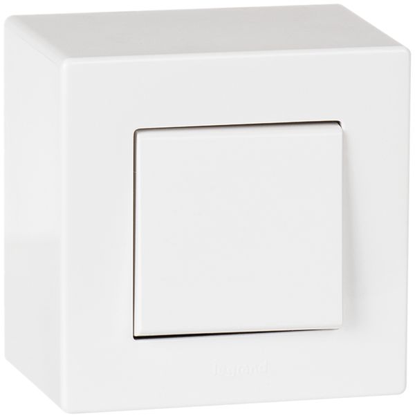 AP-Wippschalter ATO 3/1L weiss Gr.I