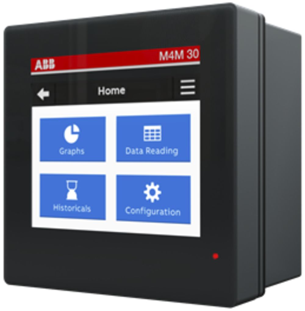 EB-Netzanalysemessgerät ABB M4M 30 ROGOWSKI, ModBusRTU, BT, 4DI/4DO
