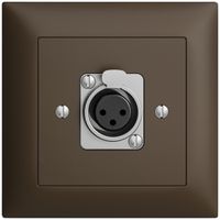 Kit di montaggio INC EDIZIOdue XLR 3L P coffee