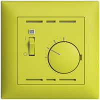 UP-Raumthermostat EDIZIOdue lemon mit Schalter