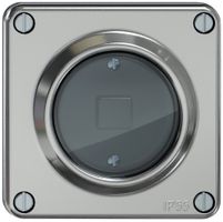 Schalter Nebenstelle ELEMENT Wiser 1K 1T aluminium